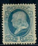 Cat. No. 182, Denom 1¢, With Certificate