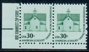 Cat. No. 1606a, Issue 1979, Denom 30¢, with the tagging omitted error
