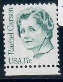 Cat. No. 1857a, Issue 1981, Denom 17¢, Color: Green, with the phosphor tagging omitted