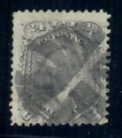 Cat. No. 99, Issue 1869, Denom 24¢, Color: Gray Lilac, With Certificate