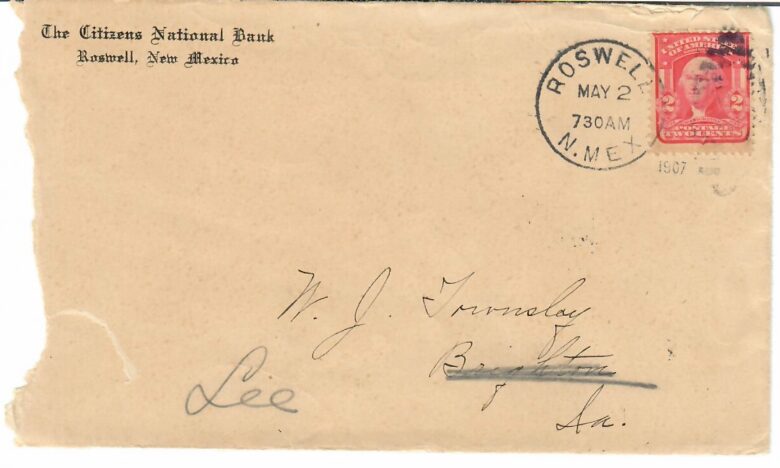Cat. No. #319, Issue 1903, Denom 2¢, Color:  Carmine, Territorial Date Cancel
