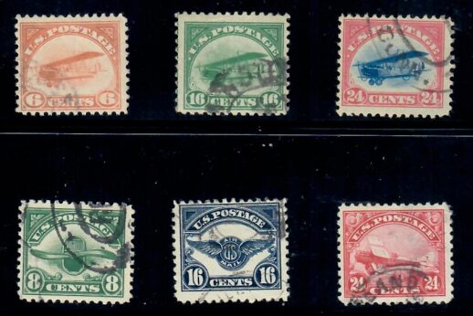 Cat. No. #C1-6, Issue 1918-1923, Complete Set